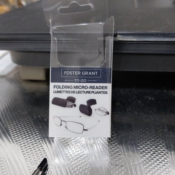 Foster Grant MicroVision Compact Reading Glasses 1.25 Power - Picture 8 of 13